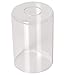 Clear Glass Lamp Shade Modern Cylinder Transparent Lamp Shade For Floor Lamps, Chandelier,Table Lamp Replacement Lamp shade 6..3