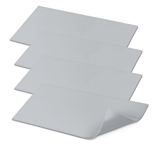 4 Pcs Silicone Heat Press Mat, 8x4‘’ Double-Sided Resistant Foam...