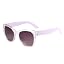 C08 Crystal Pink Frame Gradient Purple Lens
