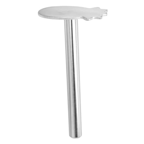 OUNONA 1Pc Pineapple Shape Press Mold Food Grade Metal Biscuit Mould for Baking for Cookies Chocolates and Crafts Easy to Use with Long Handle Design Kitchen Tool