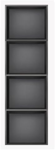 Modern Stainless Steel Shower Niche - Vertical Wall Storage for Bathroom, Kitchen & Hallway - Durable Organizer for Towels, Toiletries & Accessories - Stylish Home Improvement