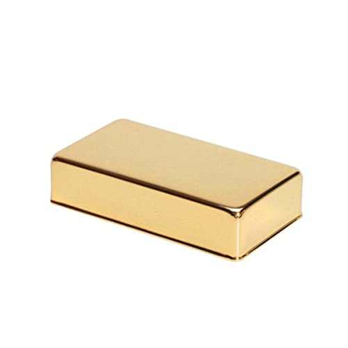 WESIEVYA 金メッキ銅製密閉型ハムバッカーピックアップカバー エレキギター用 ピックアップ交換パーツ ゴールド