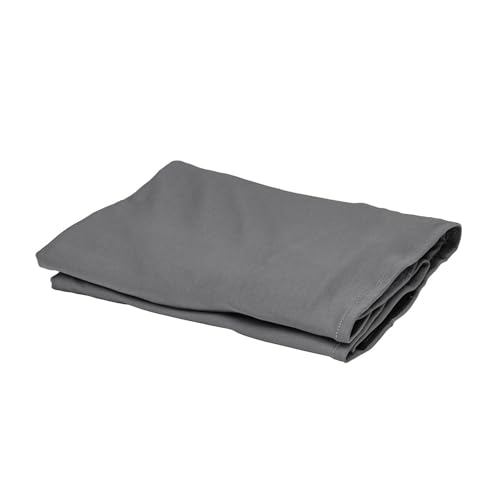 Restaurantware Gray Polyester Banquet Chair Cover, Stretch Fit, 1 Ct