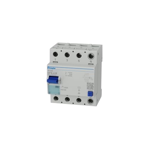 Interruptor diferencial Doepke de 63A y 4 polos tipo A con protección de corriente residual 2