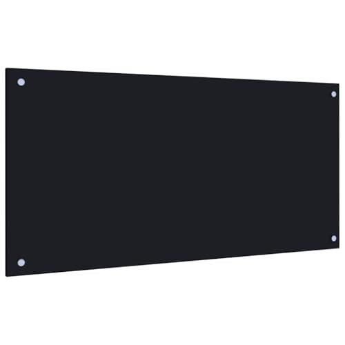 LAKE LIFE Stylish Tempered Glass Kitchen Backsplash, Easy to Clean