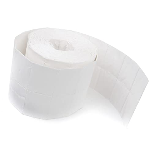 Mikinona 500 Pcs Gel Remover Pads for Nails New Upgraded Nail Polish Remover Non-Irritant Soft Cotton Paper