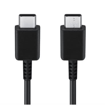 Image of Original 25W Type C Super Fast Charger 3.3FT Type C Charging Cable Adaptor Phone Wall Charger Compatible with Samsng Galaxy S23 Ultra /S23 /S23 Plus /S22 /S22 Ultra /Galaxy Tabs- Black (CXZ39)