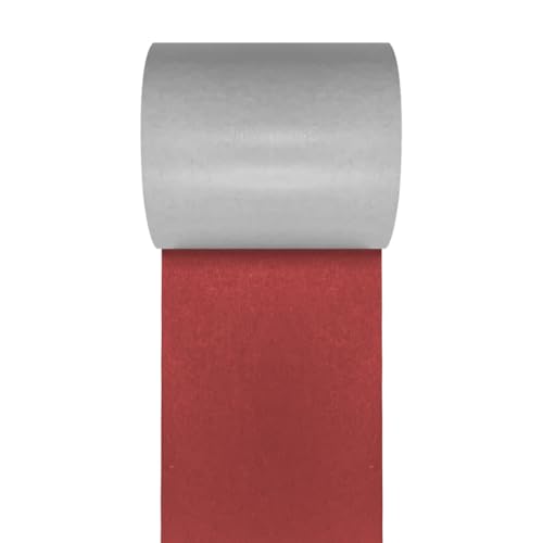 Image of Electrical Insulating Adhesive Paper 80mm(3.15in) Width 3m Length One Side Self Adhesive, Battery Pack Insulator Gasket for 18650 21700 26650 Battery Pack, Red. 0.2mm Thickness