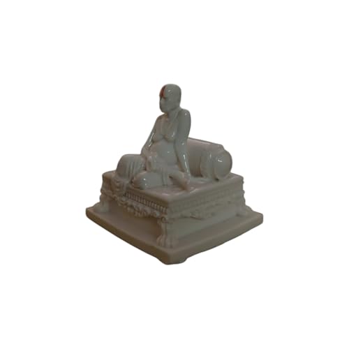 Image of KariGhar Swami Samarth Idol Perfect for Car Dashboard,Office and House Warming 3 inch