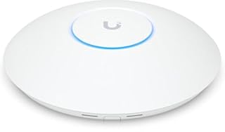 Ubiquiti U7-Pro Access Point WiFi 7, UniFi, Tri-Band 2.4/5/6 GHz, 2.5 GbE, Copertura 140 m², PoE+, Bianco