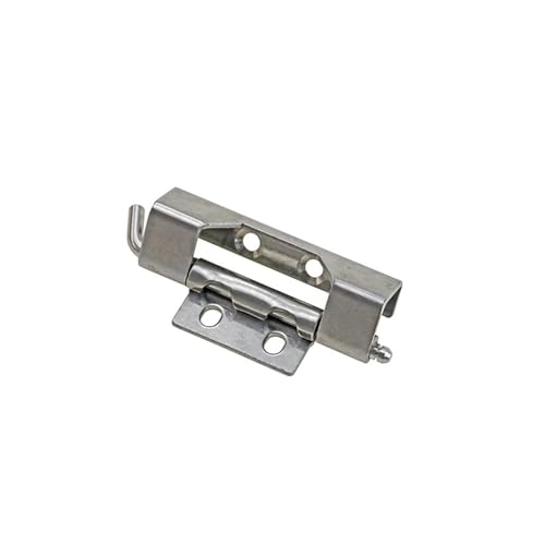Charnière acier inoxydable robuste soudée de 24mm pour boîtier industriel durable - 6