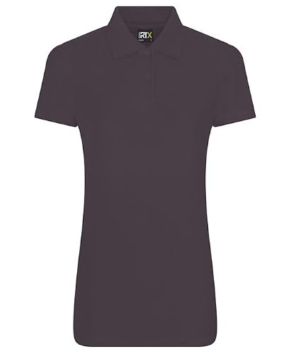 PRORTX RX01F Ladies Pique Polo Shirt - Solid Grey - S