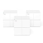 Tenda Nova Mesh WiFi System (MW6)-Up to 6000 sq.ft. Whole Home Coverage, WiFi Router and Extender Replacement, Gigabit Mesh Router for Wireless Internet, Works with Alexa, Parental Controls, 3-pack