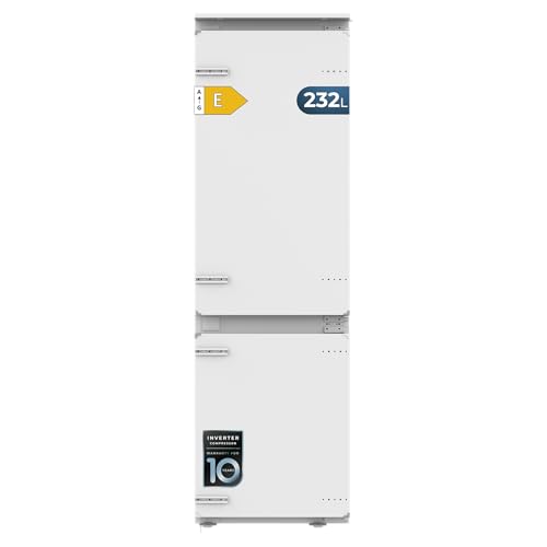 Cecotec Réfrigérateur Combiné Intégrable Total No Frost de 232L Bolero CoolMarket Combi BI-S MC...