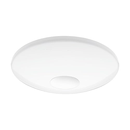 EGLO VOLTAGO-C Wand-/Deckenleuchte, Stahl, Kunststoff m.Kristalleffekt, 17 W, Weiss