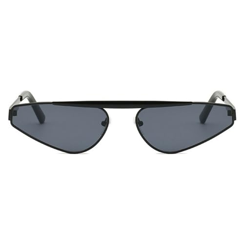 helena Small Cat Eye Sunglasses for Women Trendy Narrow Shades Y2K Style Triangular Shades Metal Outdoor UV400