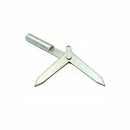 R&D HEAVY DUTY CENTER FINDER SQUARE 3" / 75mm ROUND BAR FINDER HEAD DIA 3/8"