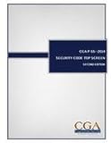 CGA P-53 Security Code Top Screen