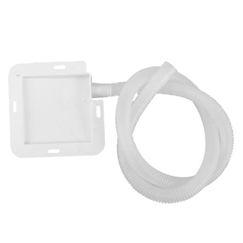 TOPBATHY Bandeja de goteo portátil de aire acondicionado con manguera, bandeja de drenaje de condensado de plástico resistente a la intemperie para unidades de aire acondicionado de ventana, ajuste