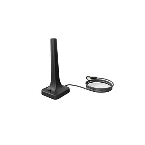 Aquário DTV-200 - Antena Digital Interna Quadrada com Cabo 2,5 metros, Preto
