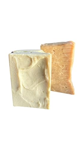 Coconut Aloe and Sea-weed Sea-moss Conditioning Shampoo Bars - 2 Soap Bars - naturally strengthen and nourish hair and body, Pool and Ocean Soap, eco-friendly shampoo conditioner soap bars