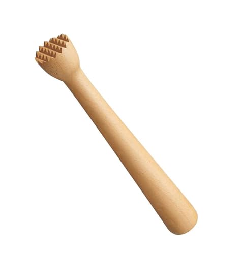 Wooden Muddler for Cocktails, 10-Inch Professional Bar Tool, Sturdy Wood Muddler for Mojitos & Fruit Drinks, Home and Bar Use