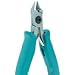 Excelta Five Star Tapered & Relieved Diagonal Semi-Flush Carbon Steel Semi-Flush Cutting Plier - 5 in Length - Foam Cushion Grip - 7246E [PRICE is per EACH]
