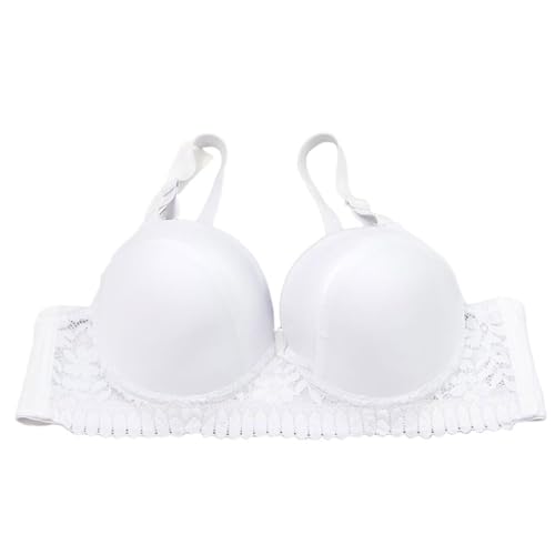 Soutien-gorge à armatures grande taille blanc 34B invisible