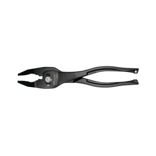 Tsunoda, PLC-200GUS, Ultra Thin Head Slip Joint Pliers, Hold Pliers (Straight), Black - Image 2