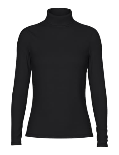 PIECES Pcsirene Ls Rollneck Top Noos