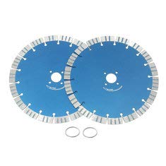 Generic 2pcs 230mm Diamond Cutting Blades Discs Concrete Cut Tool for Angle Grinder