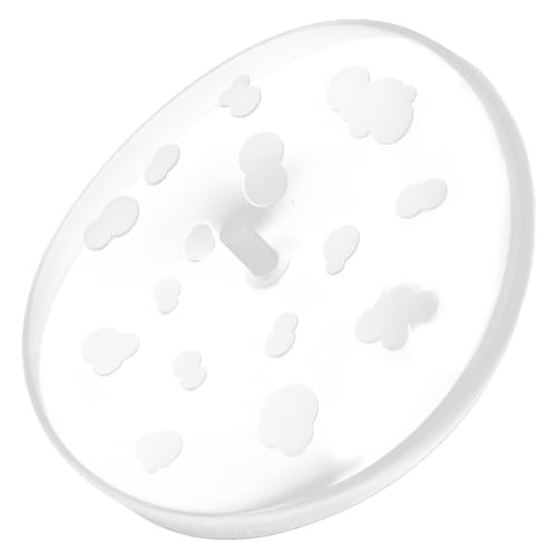 FELTECHELECTR Reusable Microwave Cover for Popcorn Maker Popcorn Storage Container Lid Easy to Clean Mess Popping Experience Portable Design for Kitchen Organization