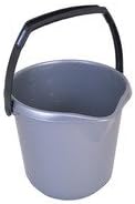 Addis 10 Litre Plastic Bucket Metallic 9642 : Amazon.co.uk: Grocery