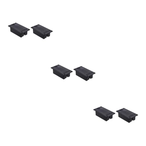 ifundom 3sets Guitar Battery Holder 9v Active Bass Pickup Battery Box Replacement Compartment 2pcs*3