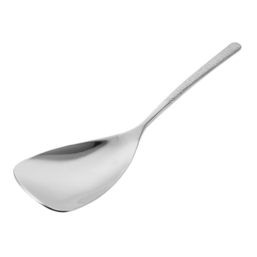 BESTYASH Hammered Stainless Steel Serving Spoon Versatile Cooking Utensil for Home Restaurant and Buffet Use for Food Portioning at Parties and Catering Events