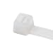 Hellermann Tyton T150R9X2 Heavy Duty Cable Tie, 15.4" Long, 175 lb Tensile Strength, PA66, Natural (Pack of 25)