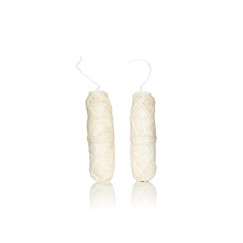 2 Recambios Hilo Dental Natural de Seda sabor Naranja Georganics 30 m