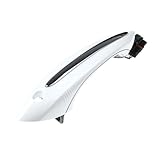 Manija de puerta delantera/trasera izquierda/derecha compatible con Keyless Go de BMW F07, F10, F06, F11, F01, F03 y F04.(Pearl White,Front Left)