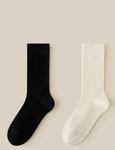 Men's Cotton Flat Thigh-High Socks, Sizes 8-11, 4 Pairs