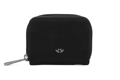 Porte-Monnaie Fritzi aus Preußen Mattiq Wani finition imitation cuir de crocodile noir