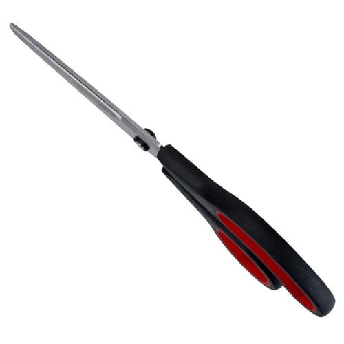 Ideen mit Herz Softgrip-Scheren aus Edelstahl | 3 Stück: 24,5 cm, 20 cm und 17 cm | Scheren-Set für Zuhause, Haushalt, Handwerk, Schule, Basteln und Büro