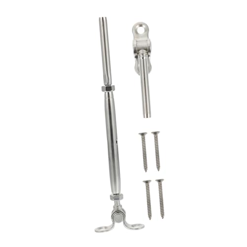 Kit de tensor ajustable de acero inoxidable DOITOOL para barandilla, accesorio para cables de escaleras y líneas de cubierta con superficie lisa y brillante miniatura 7