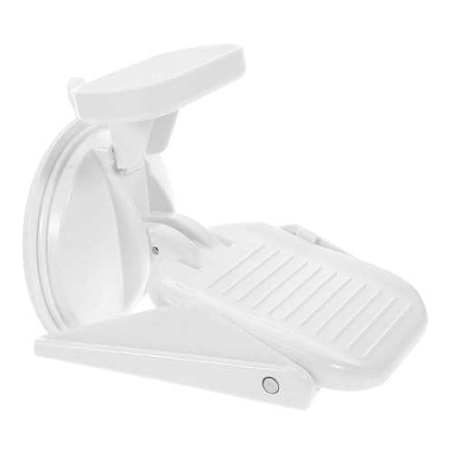 ARTSEWPLY Lavadora De Patas con Ventosa Pedal De Baño con Taza De Succión Paso De Taza De Succión De Ducha Taza De Succión De Reposo En Pie De Ducha Taburete para Ducha El Plastico