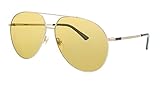 Talla 64/13/145 Gucci Gafas de sol GG0832S 003 Gafas de sol hombre color Marrón dorado tamaño de lente 64 mm