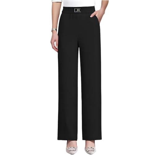 Linebalm Pants, Pulisa Heracomfy Glamorease Womens Pants, Perfect Drape High Rise Pull-On Stretch Trousers for Senior