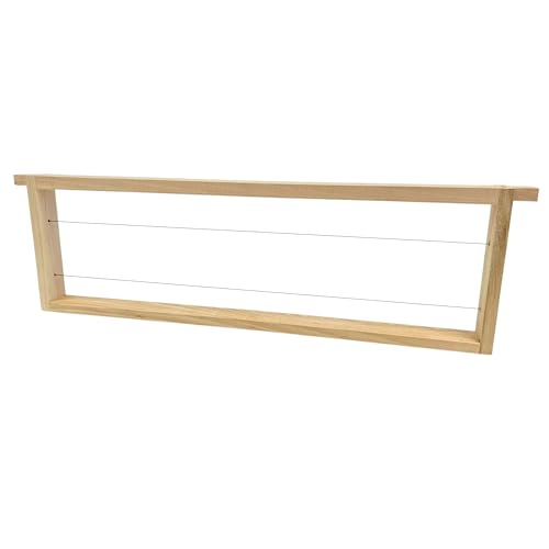 20x DADANT Rähmchen US Honig FLACH mit GERADEN Seiten 482 x 141 mm modifiziert