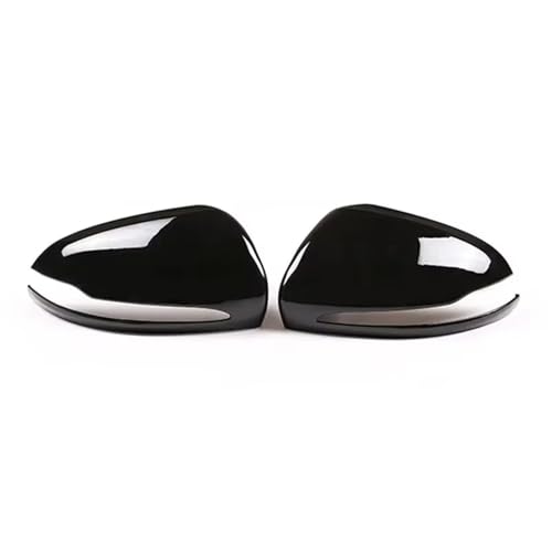 Capuchon d'aile pour rétroviseur Benz W222 X253 finition miroir noir