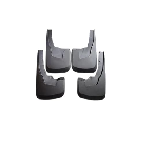 ダッジラムピックアップ 1500 DT 2019 ? 2023 2020 2021 自動ホイールフェンダーフロントリアマッドガードマッドフラップガードフラップスプラッシュ車の Accessorie と互換性(WITH WHEEL EYEBROWS)