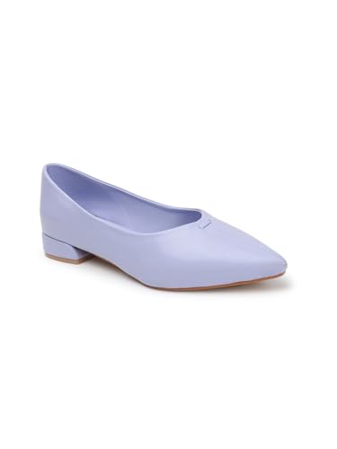 Image of Carlton London Women Comfortable Slipon Pump Shoes with Block Heels, Pointed Toe for Casual and Formal wear
