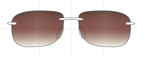 Replacement Sunglass Lenses Compatible for Maui Jim MJ409 Kanaha 61mm (Non-Polarized SFx Edge Brown Gradient Hardcoat Pair)2